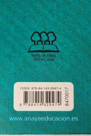 Lengua y literatura, 2 Bachillerato, Operación ...