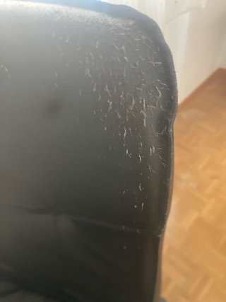 Silla de oficina ergonómica negra