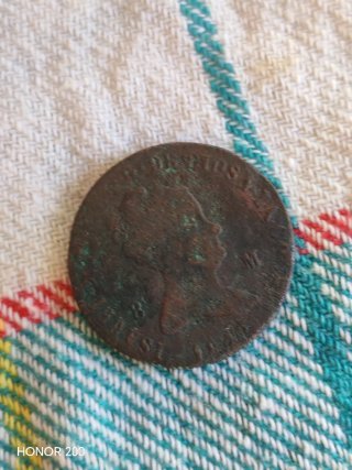 Monedas Cobre Españolas 1840-1878