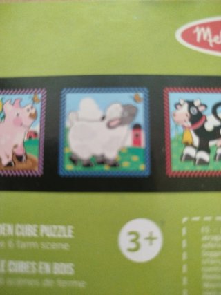 Puzzle de Madera Melissa & Doug Granja