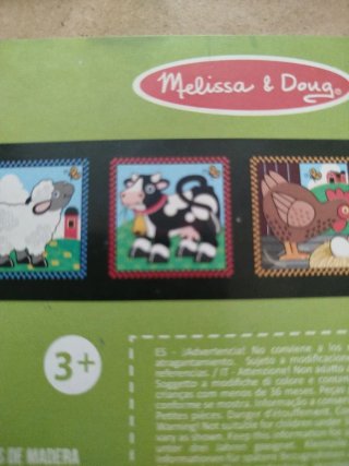 Puzzle de Madera Melissa & Doug Granja