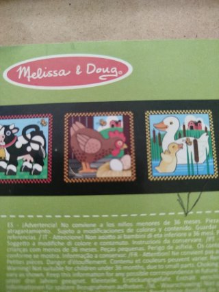 Puzzle de Madera Melissa & Doug Granja