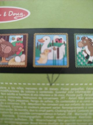 Puzzle de Madera Melissa & Doug Granja