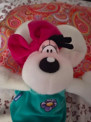 Peluche Diddlina vintage 30 cm