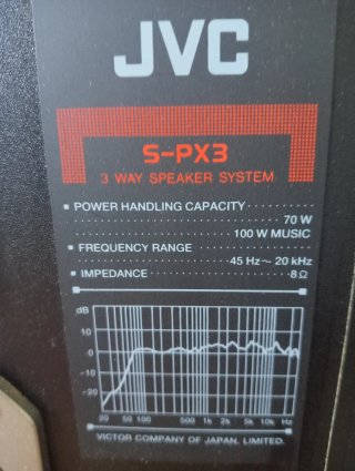 Altavoces JVC
