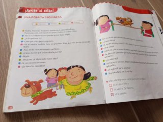 Ensalada de letras 2, Primaria lecturas