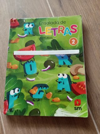 Ensalada de letras 2, Primaria lecturas