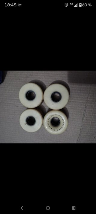 Ruedas Skate/Longboard Oxelo 62mm 78A (4 uds)