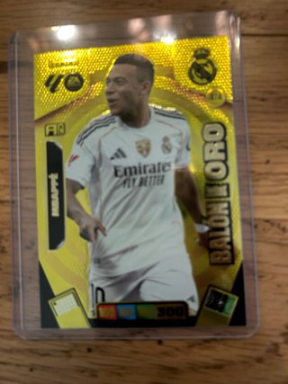 Cromo Adrenalyn XL 25/26 Mbappé Balón de Oro