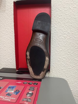 Zapato de piel de pecari para hombre