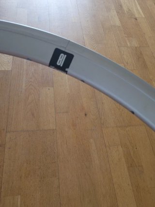 2 Llantas V bicicleta aluminio 700x18 (32H)