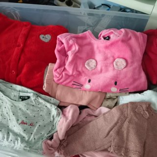 Lote 100 Ropitas Bebé Niña