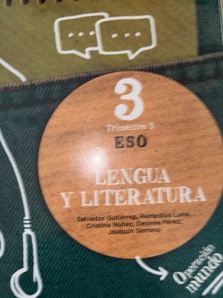 Lengua y literatura 3 ESO