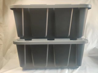 1 Caja Plástico IRIS 102L con Tapa Apilables