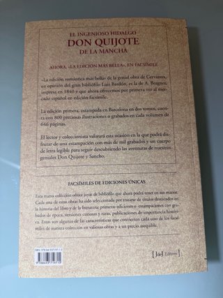 El Quijote (Facsímiles de ediciones únicas)