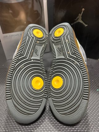 Nike Air Jordan Fusion 3 Grigio Giallo