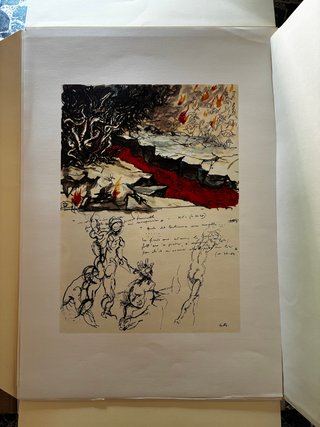 6 Stampe Portfolio Cartella Guttuso Renato 75x50