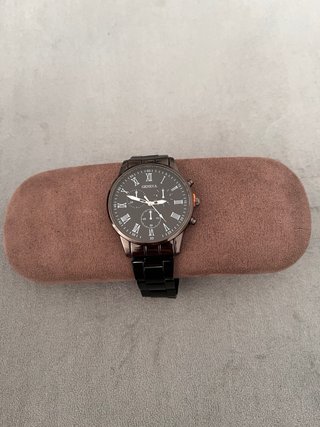 Reloj Elegante Geneva Negro