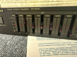 Equalizzatore Grafico Technics SH-8038