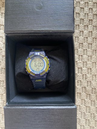 Reloj Marea ALARM Chronograph Azul/Amarillo