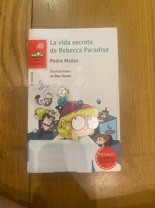 Libro de La vida secreta de Rebecca Paradise