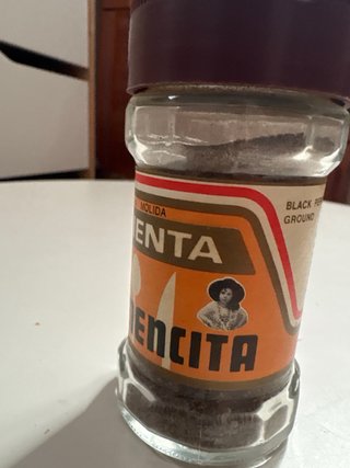 Frasco Pimienta Negra Molida Carmencita Vintage