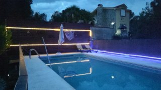 Alquiler de parcela con piscina