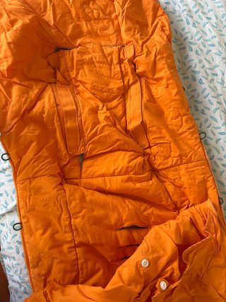 Saco carrito Jane león naranja