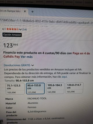 Rampas Telescópicas para Sillas de Ruedas