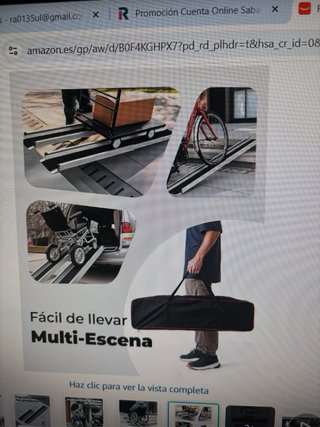Rampas Telescópicas para Sillas de Ruedas