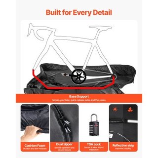 Bolsa de viaje para bicicleta de triatlón, bolsa d