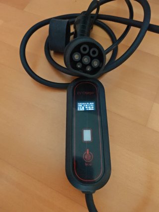 Cargador coche eléctrico EV AC charguing Mode2