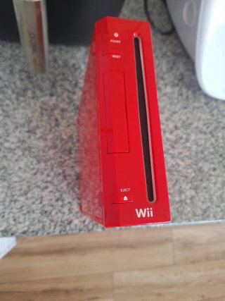 Nintendo Wii Roja + Conector HDMI
