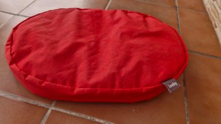 Cuna para perro con cojín