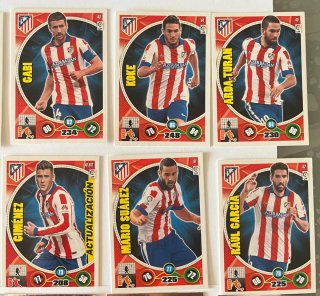 Cromos Fútbol Atlético de Madrid Adrenalyn 2014-15
