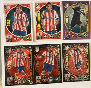 Cromos Fútbol Atlético de Madrid Adrenalyn 2014-15