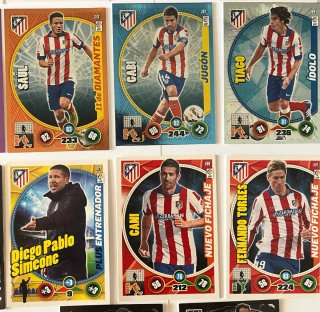 Cromos Fútbol Atlético de Madrid Adrenalyn 2014-15