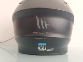Casco Moto MT Helmets Talla XL Negro