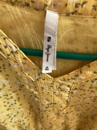 Vestido Pepe Jeans Amarillo Talla S