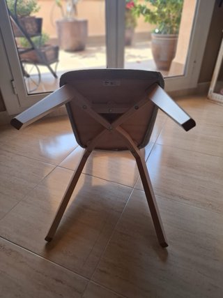 Sillas Ikea LISABO Madera Beige