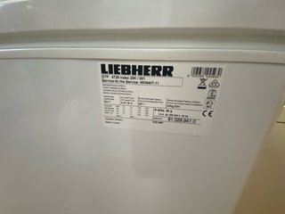 Congelador Liebherr 460L Blanco