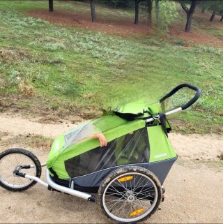 Remolque Croozer niño 1 plaza