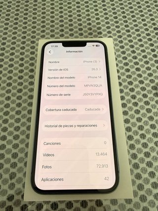 iPhone 14 128GB Azul