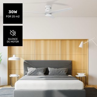Ventilador de techo Taurus blanco
