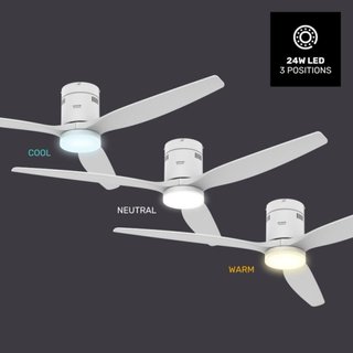Ventilador de techo Taurus blanco