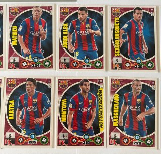 Cromos de Fútbol FC Barcelona Adrenalyn 2014-15