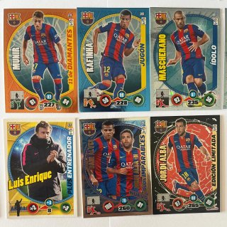 Cromos de Fútbol FC Barcelona Adrenalyn 2014-15