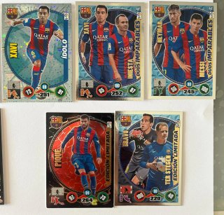Cromos de Fútbol FC Barcelona Adrenalyn 2014-15