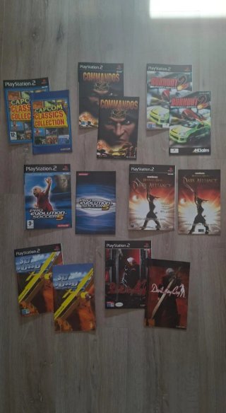 Manuales - Instrucciones, Carátulas - Portadas PS2