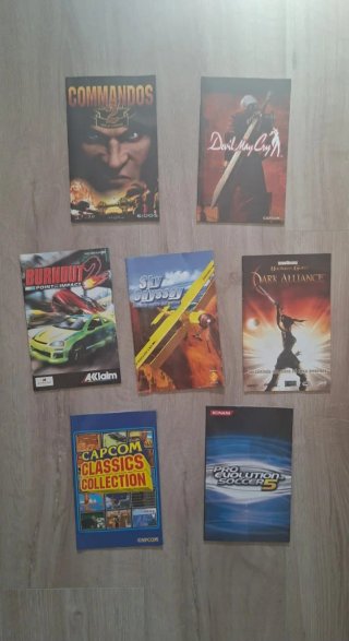 Manuales - Instrucciones, Carátulas - Portadas PS2